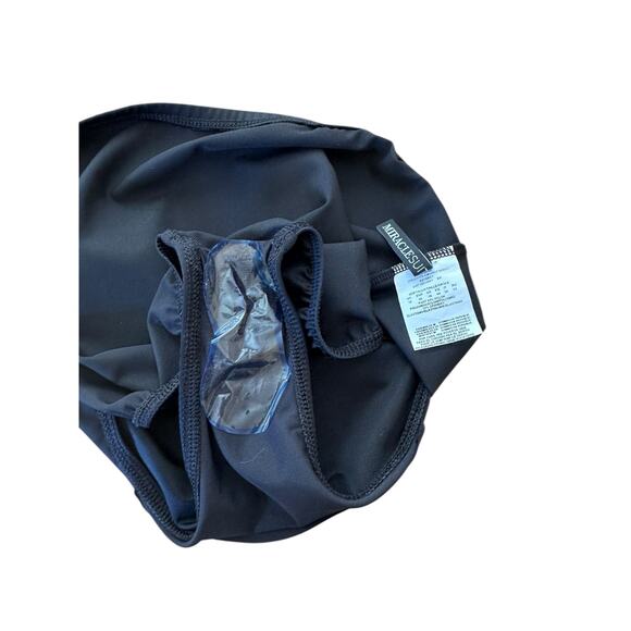 Miraclesuit Black Basic Pant Swim Bottom Coverage Tummy Control High Waisted 16 - Picture 7 of 11